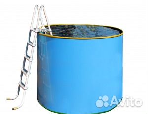 Бассейн 3.4х1.25м, на зиму убирать не надо