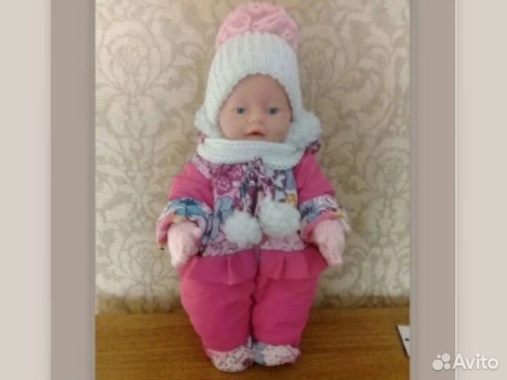 Комбез на куклу беби борн