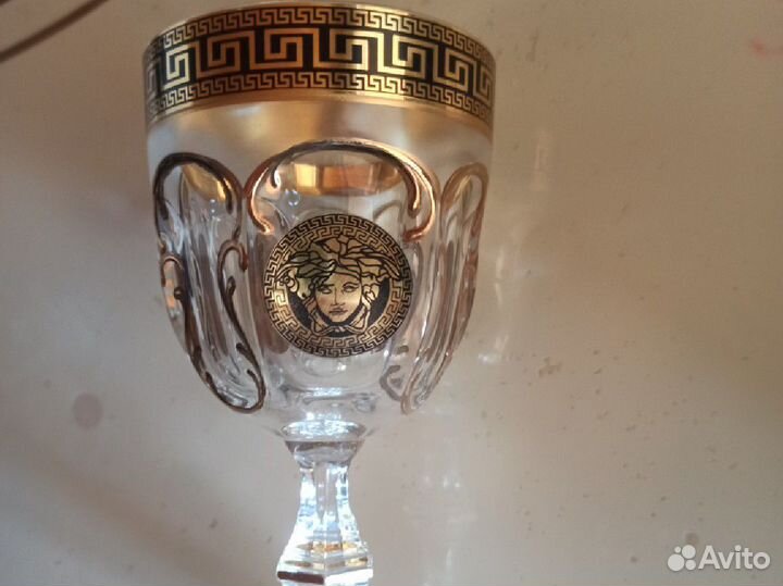 Фужеры бокалы богемия