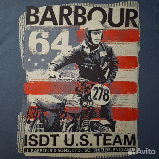 Футболка Barbour & Steve McQueen