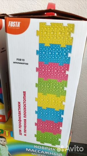 Коврик массажный, орто пазл для профилактики и леч