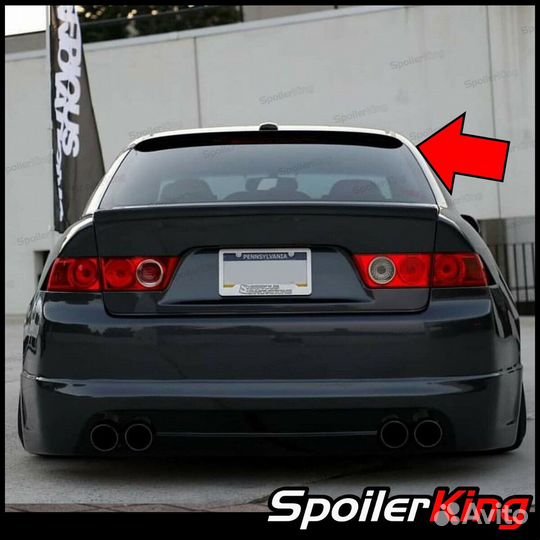 Спойлер на заднее стекло Honda Accord 7