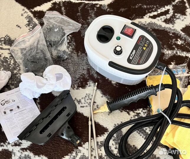 Пароочиститель новый 3бара 1.2 литра