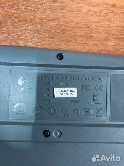 Клавиатура проводная Logitech K200 (920-008814)