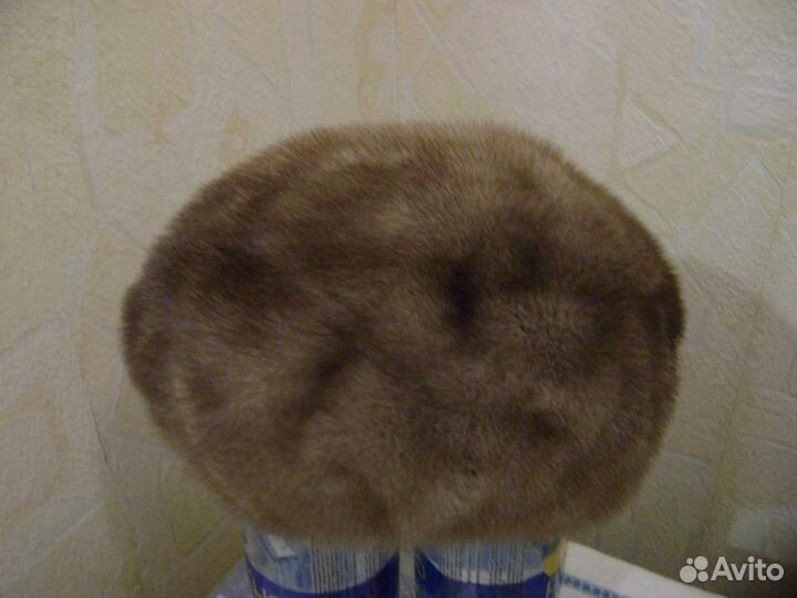 Шапка женская мех норки