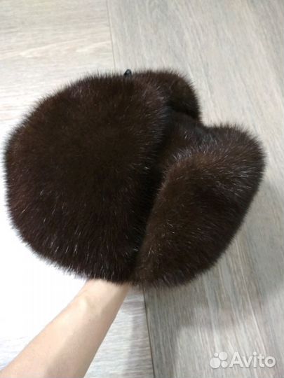 Шапка мужская норковая