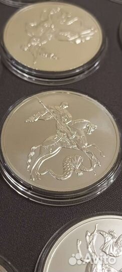 Серебряная монета Победоносец 2023 проба 999