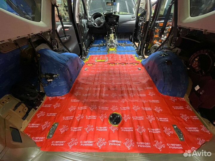 Шумоизоляция авто проффесионально за 8 часов