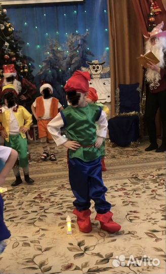 Новогодний костюм гнома