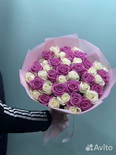 Роза шикарный букеты