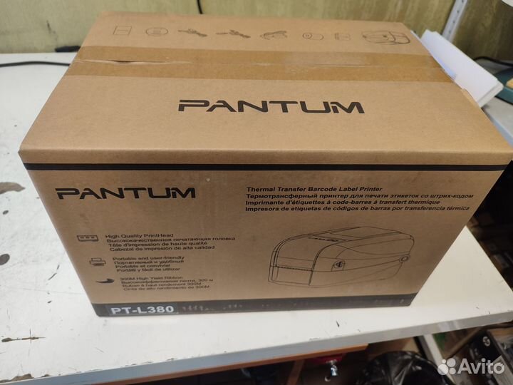 Термотрансферный принтер этикеток Pantum PT-L380