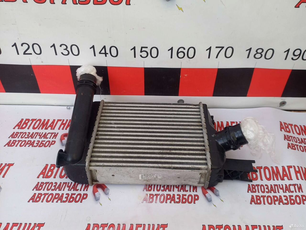 Радиатор интеркуллера Рено Аркана 1.3