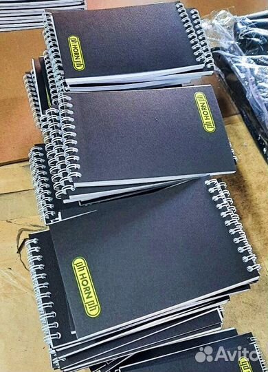 Типография печать блокнотов, календарей, каталогов