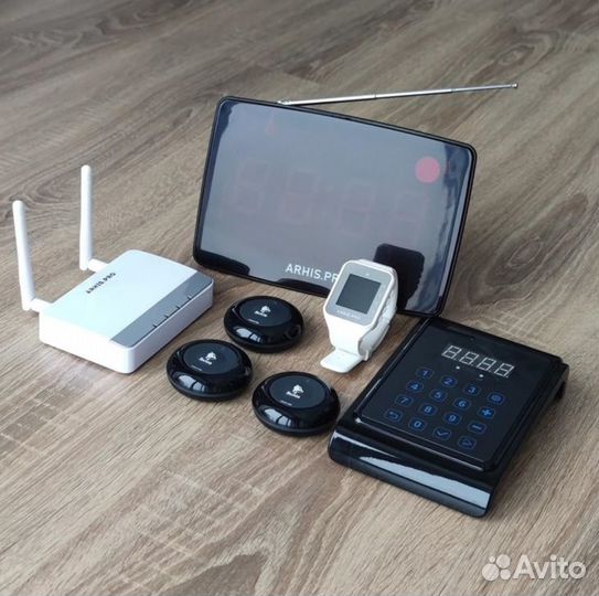 Кнопка вызова официанта, персонала беспроводная