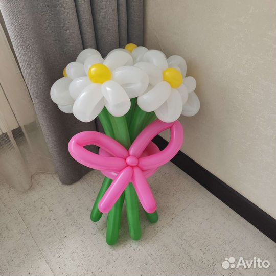 Цветы (букет) из воздушных шаров