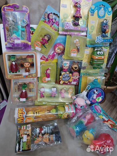 Коллекционные фигурки из мультфильма