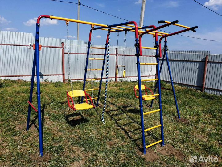 Спорткомплекс Юный Атлет Уличный с двумя качелями