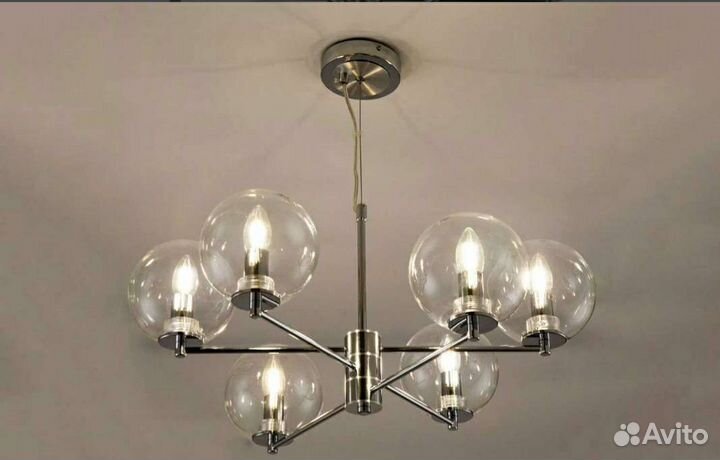 Люстра новая