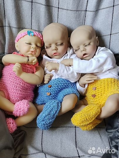 Кукла Реборн сплюшка 38-43 см