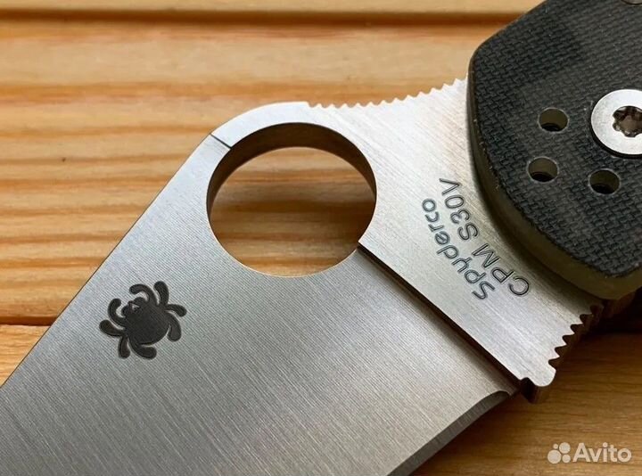 Складной нож Spyderco Camo G-10 Handle