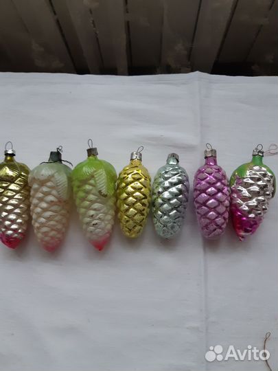 Елочные игрушки СССР