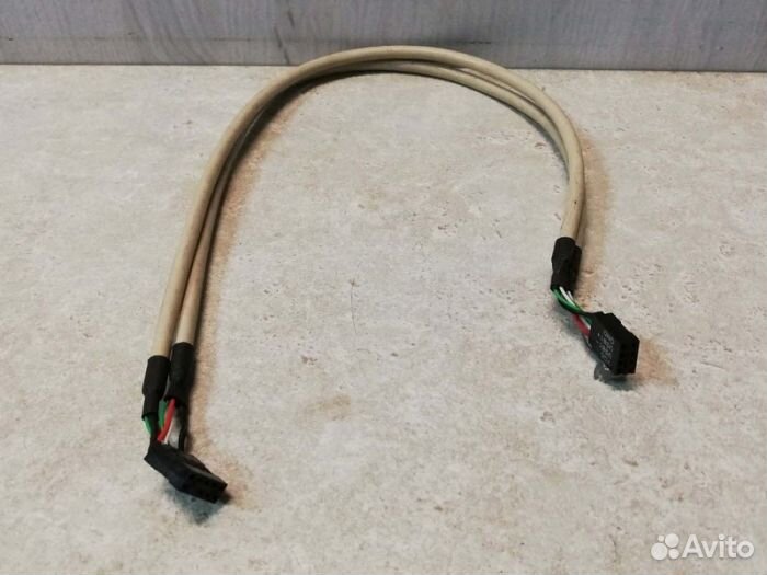 Кабель подключения передней панели корпуса USB 2.0