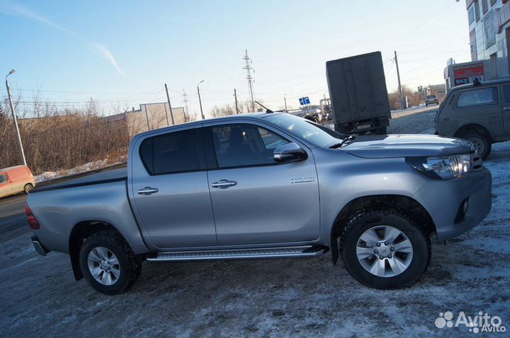 Отстегивающийся тент Toyota Hilux revo Рево 2015+