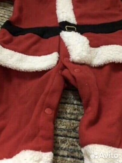 Новогодний костюм санты клауса