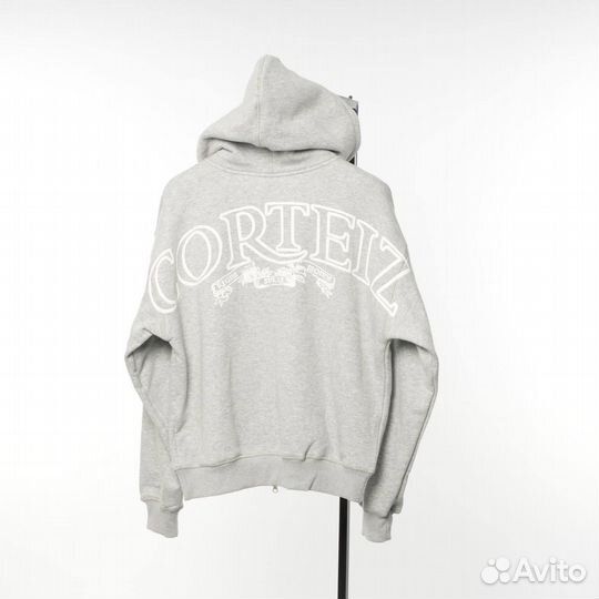 Зип худи corteiz grey