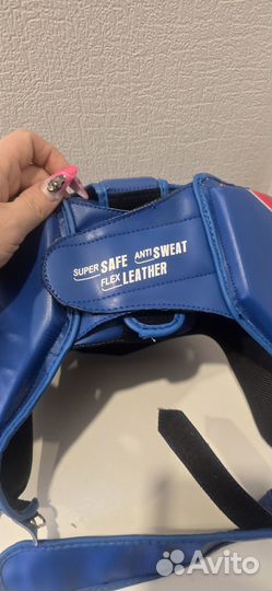 Боксерские перчатки 10 oz clinch синие