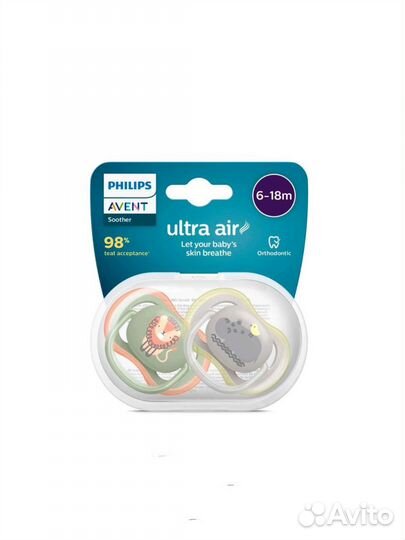 Соски philips avent ultra air торг