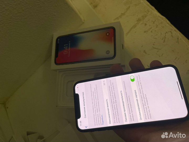 Телефон iPhone X 64гб