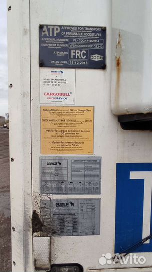 Полуприцеп рефрижератор Schmitz Cargobull SKO 24/L - 13.4 FP, 2012