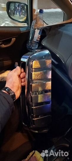 Хромированная накладка на land Cruiser Prado 120