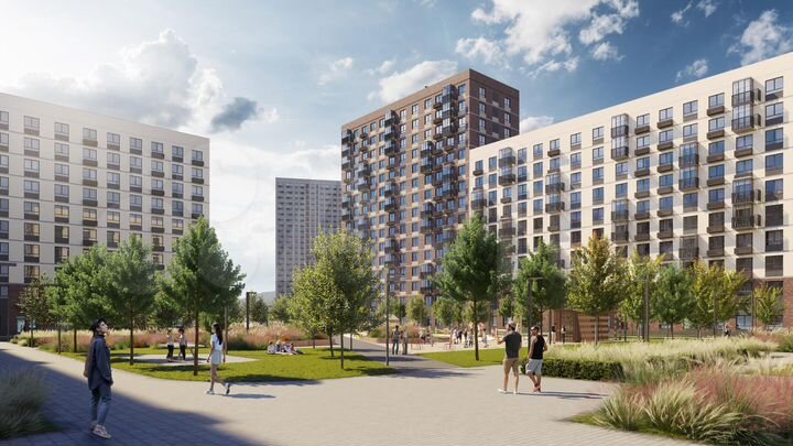 3-к. квартира, 58,4 м², 3/17 эт.