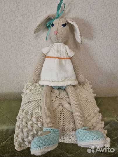 Зайка 50 см Игрушки ручной работы