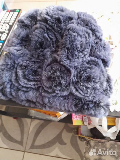 Шапка кролик рекс