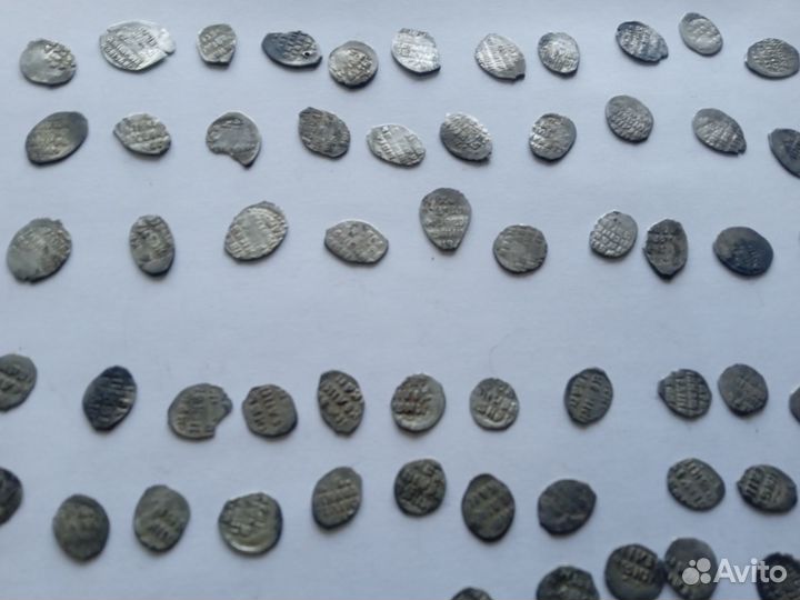 Монеты чешуя