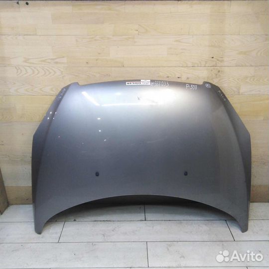 Капот Peugeot 307 дорестайлинг 2004гв