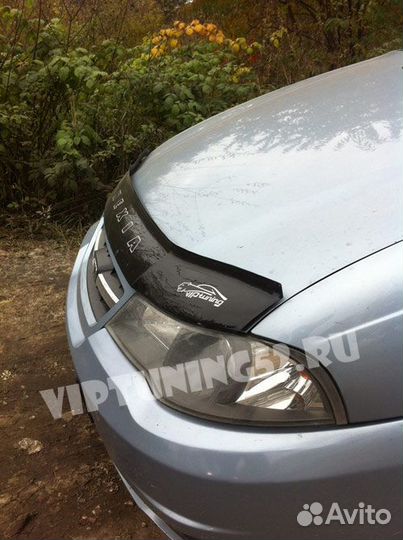Спойлер капота (мухобойка) на Daewoo Nexia