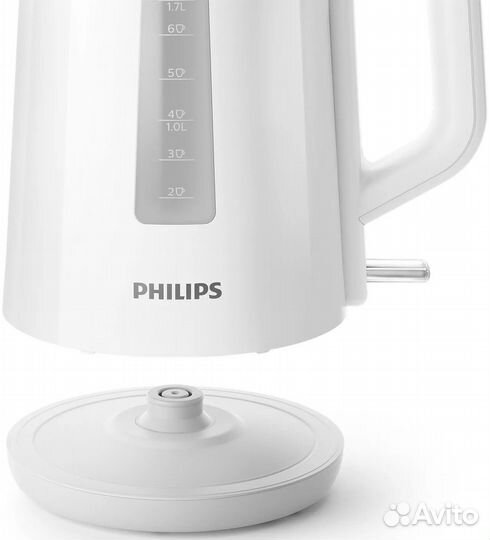 Чайник электрический Philips HD9318/00 1.7л. 2200Вт белый корпус: пластик