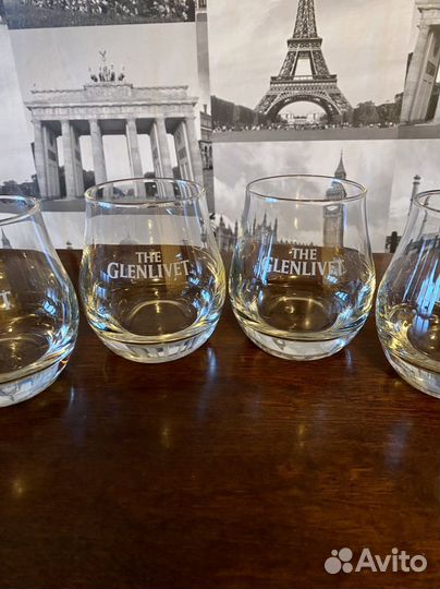 Новые Бокалы Гленливет для виски и коньяка