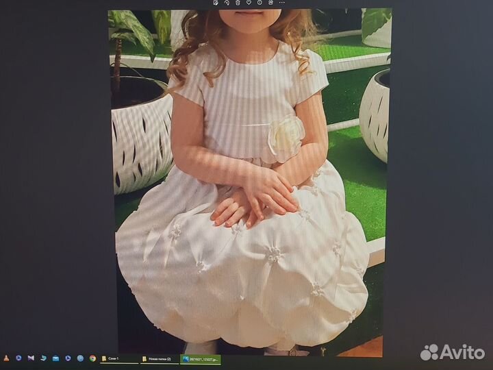 Платье для девочки 116