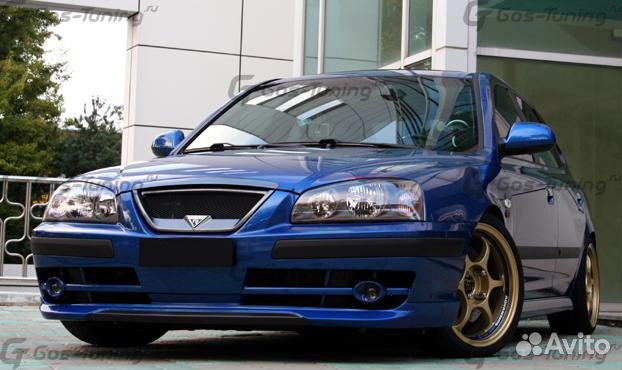 Решетка радиатора на Hyundai Elantra Avante XD