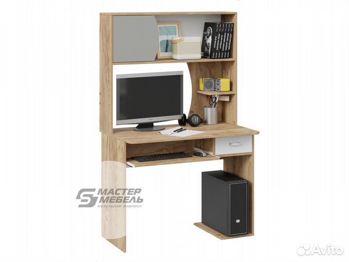 Стол компьютерный с надстройкой Марс