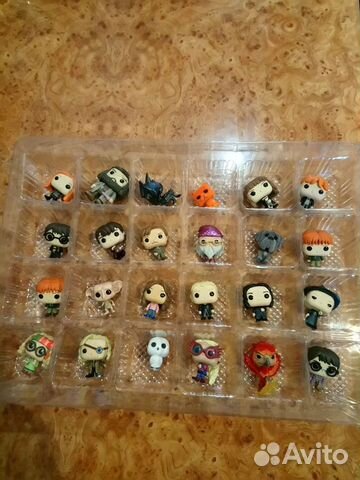 Фигурки из адвент календаря Гарри Поттер