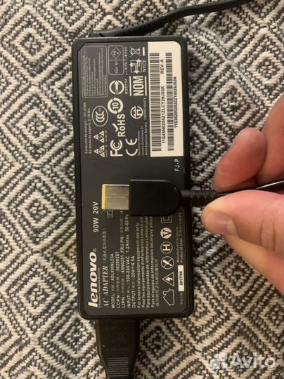 Блок питания для ноутбука lenovo