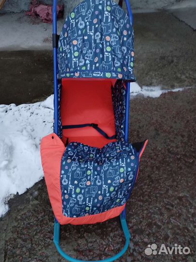 Коляска санки