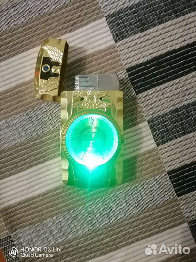 Часы зажигалка