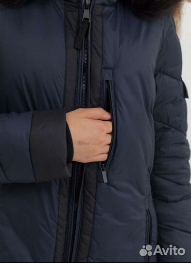 Пуховое пальто новое